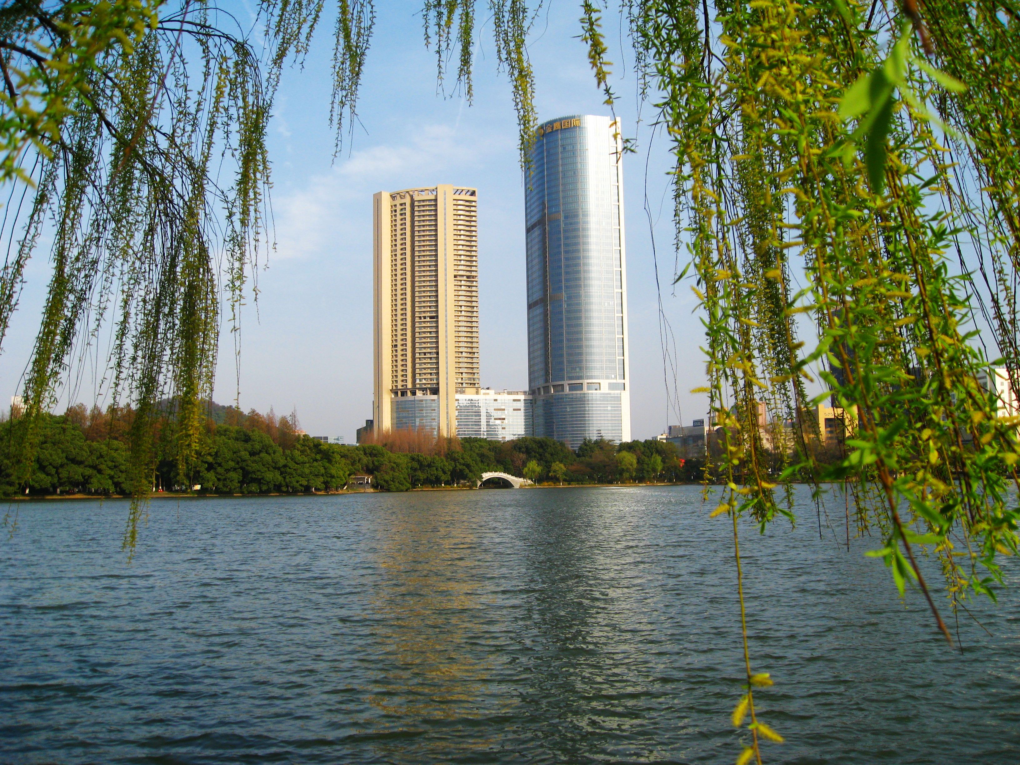 安徽馬鞍山雨山湖風(fēng)光